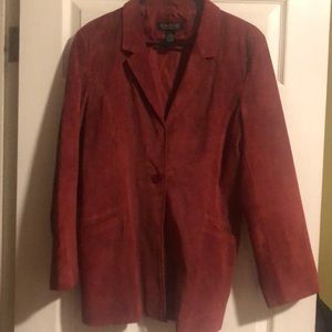 Suede Blazer